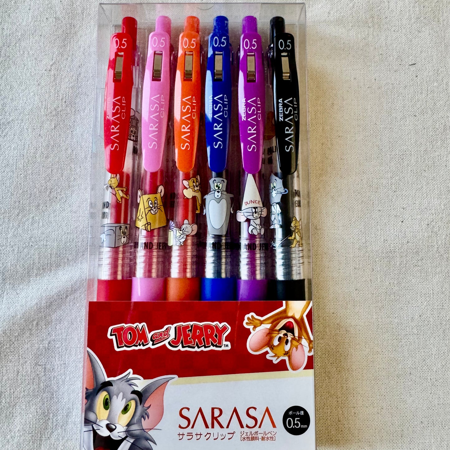 Tom and Jerry SARASA pen set